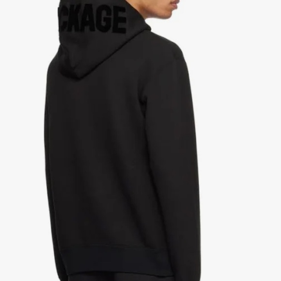 MACKAGE KRYS black zip up hoodie XXL - Picture 4 of 4